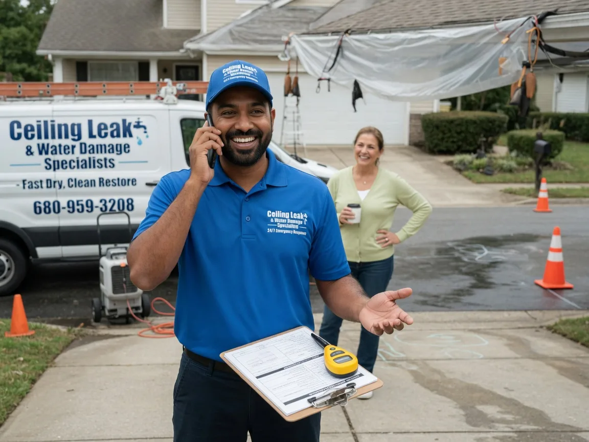 Ceiling Leak Cleanup Deer Isle, ME FAQs